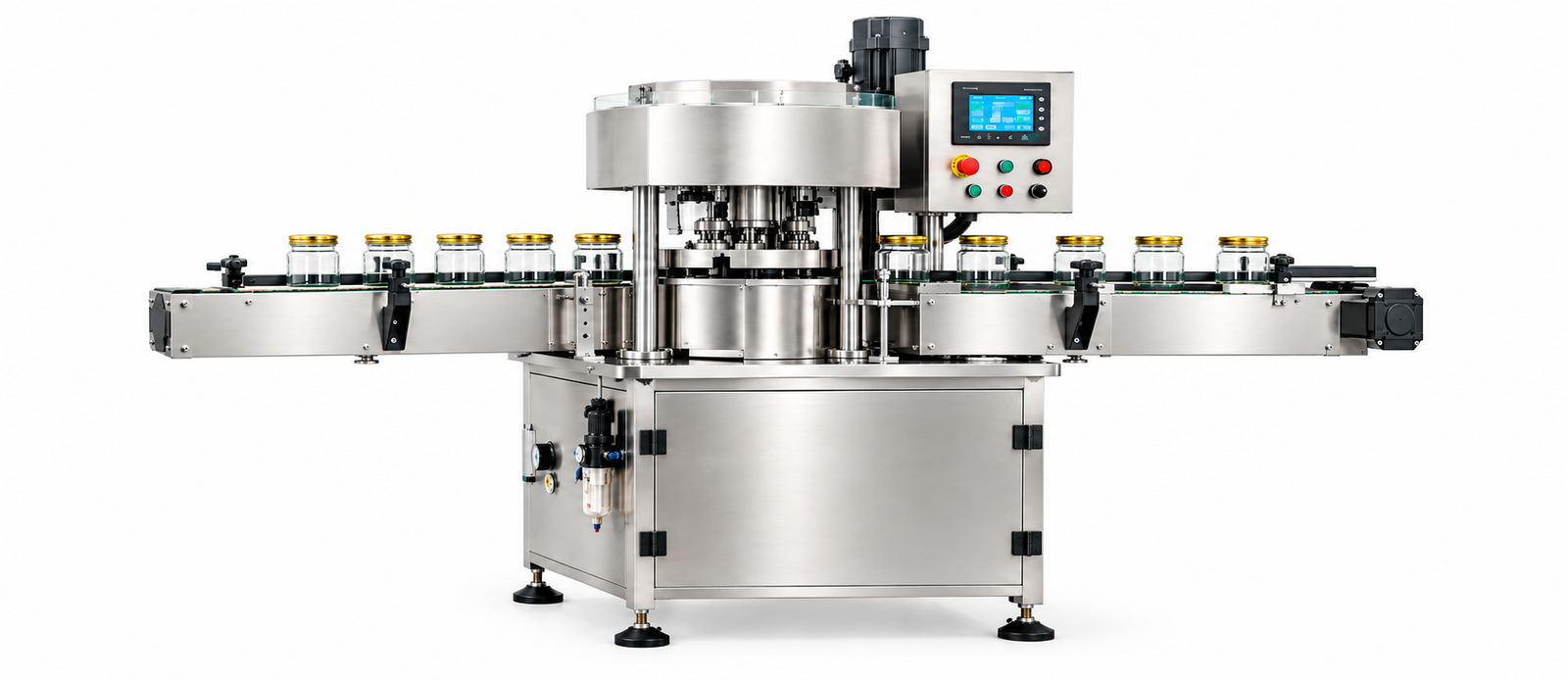 Glass Container Sealing Machine